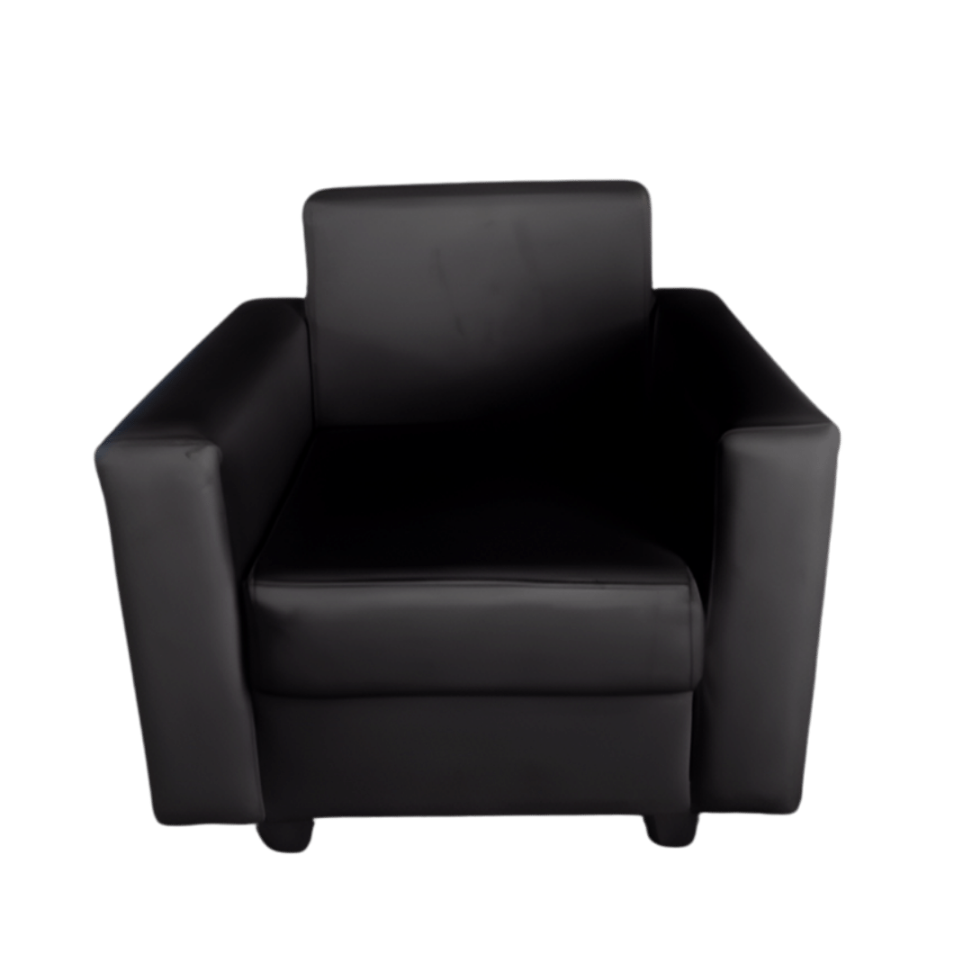 sofa single hitam